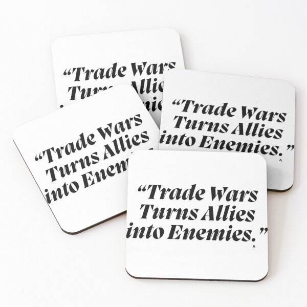 Item preview, Trade Wars Turns Allies into Enemies. designed and sold by Finds.