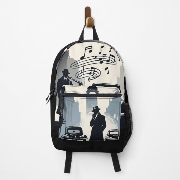 Item preview, Misty London Street Retro Winter Smooth Jazz designed and sold by MAGICKEY2024.