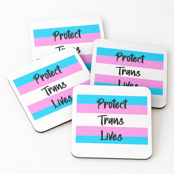 Item preview, Protect trans lives designed and sold by Stars_Moons_.