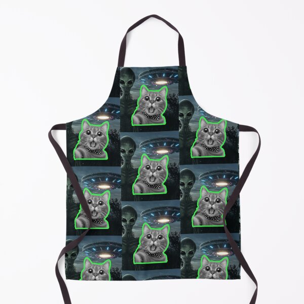 Item preview, Cat Ufo Selfie designed and sold by WoodburyLake.