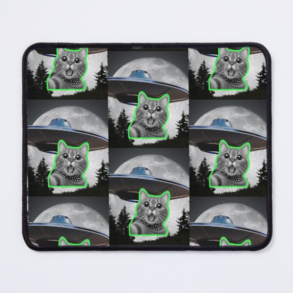 Item preview, Cat Ufo Selfie designed and sold by WoodburyLake.