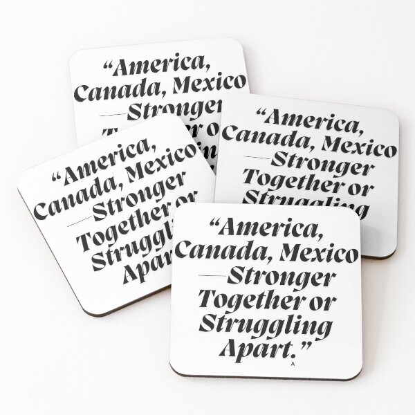 Item preview, America, Canada, Mexico—Stronger Together or Struggling Apart. designed and sold by Finds.