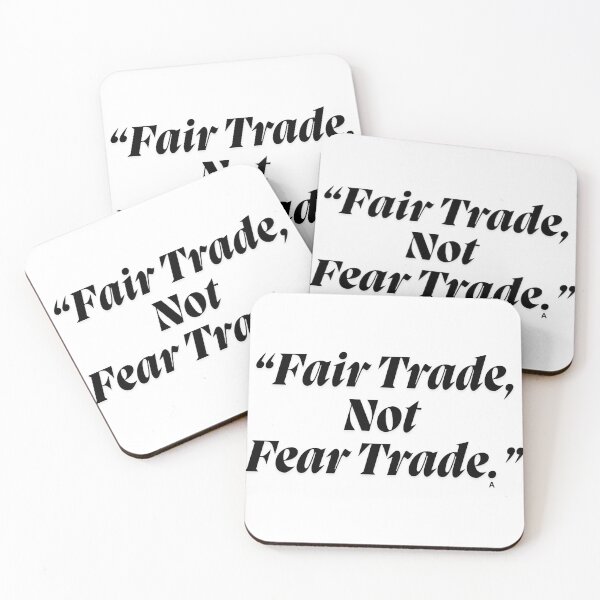 Item preview, Fair Trade, Not Fear Trade. designed and sold by Finds.