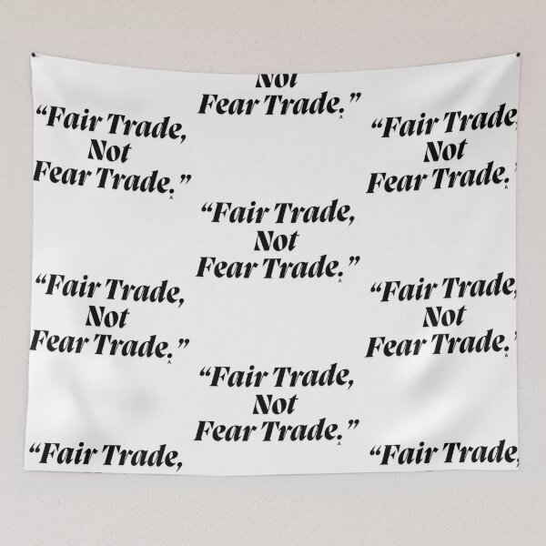 Item preview, Fair Trade, Not Fear Trade. designed and sold by Finds.