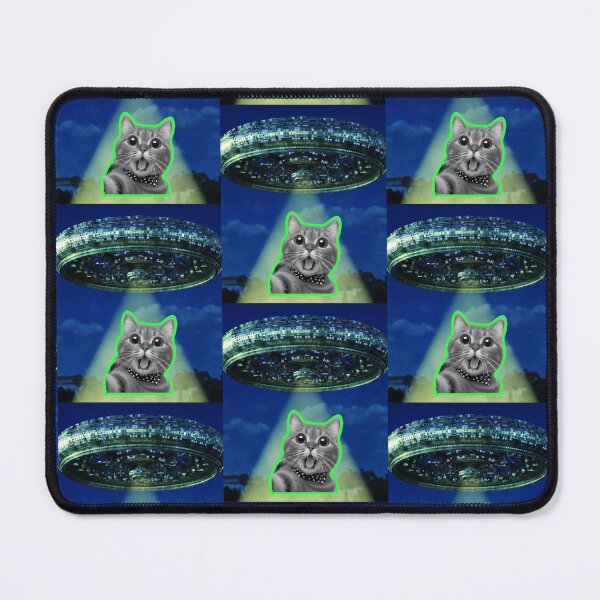 Item preview, Cat Ufo Selfie designed and sold by WoodburyLake.