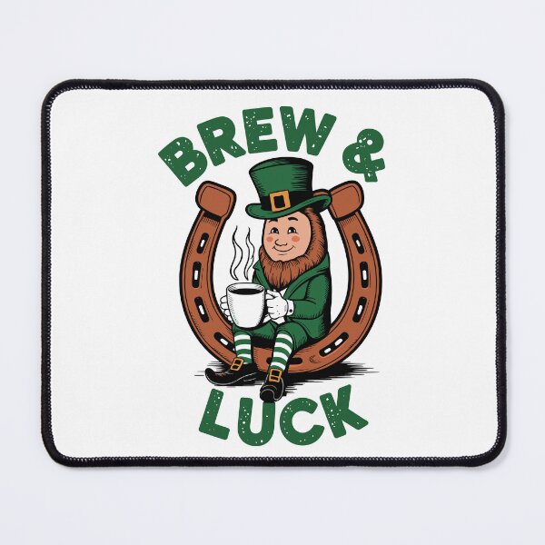 Item preview, Brew & Luck – Funny St. Patrick’s Day Leprechaun Coffee designed and sold by Taans-Creation.