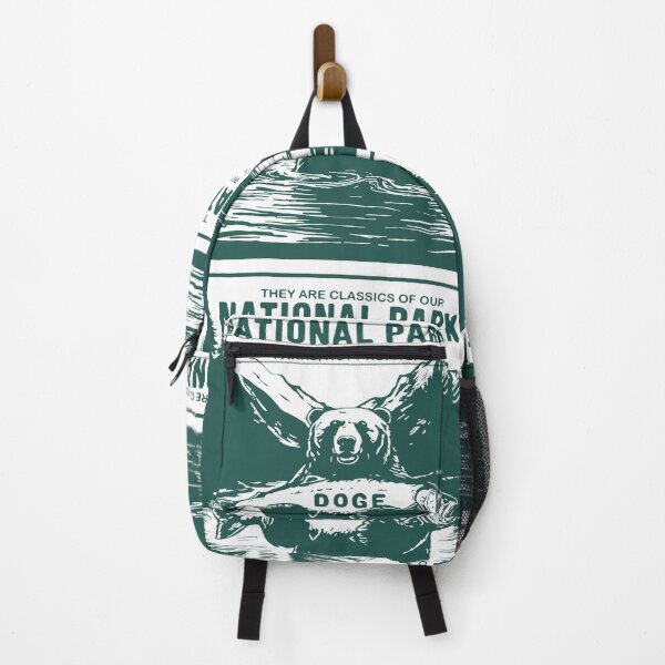 Item preview, classics of our national parks,protect parks,not profits sticker designed and sold by Unbranddigitalart.