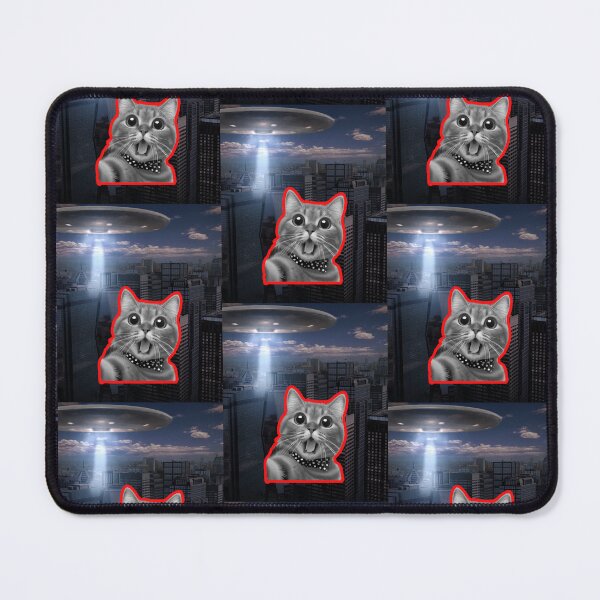 Item preview, Cat Ufo Selfie designed and sold by WoodburyLake.
