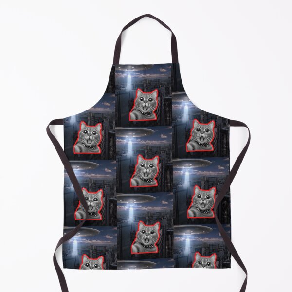 Item preview, Cat Ufo Selfie designed and sold by WoodburyLake.