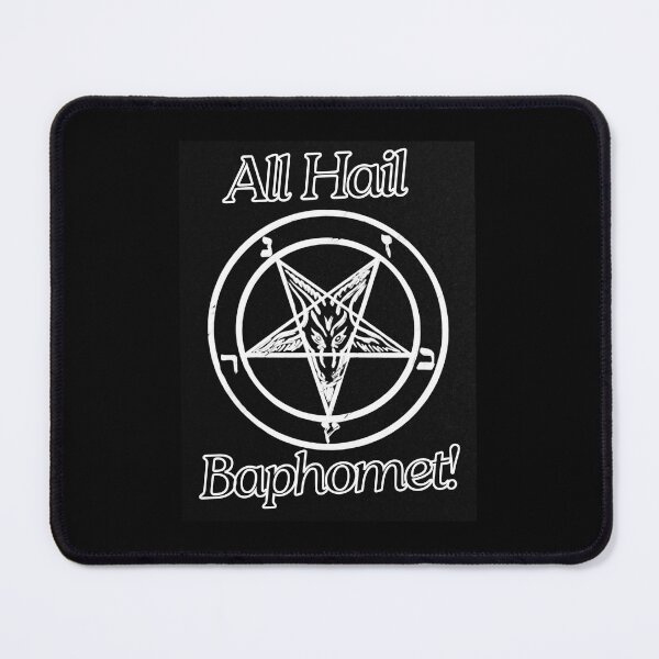 Item preview, All Hail Baphomet - T-Shirt & Home Decor designed and sold by Earth Nature Creations.