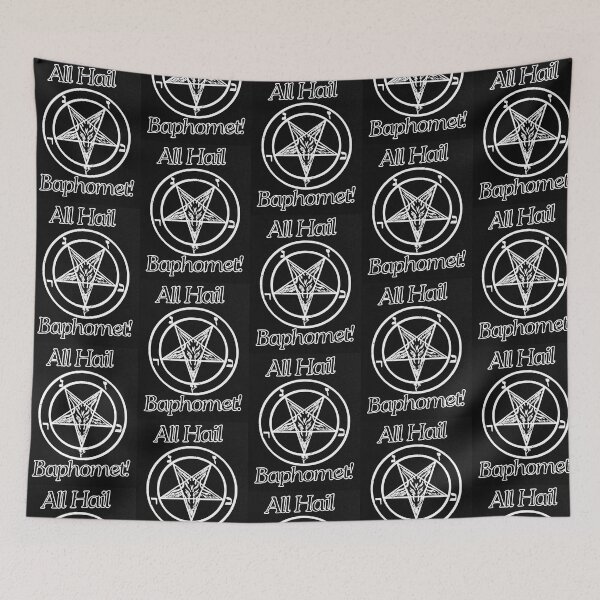 Item preview, All Hail Baphomet -  T-Shirt & Home Decor designed and sold by Earth Nature Creations.