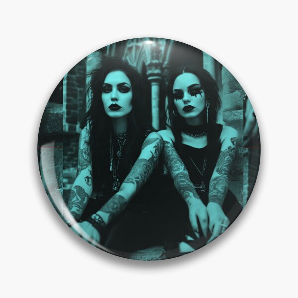 Item preview, Goth Rock Vampire Girls designed and sold by TheDarkWardrobe.