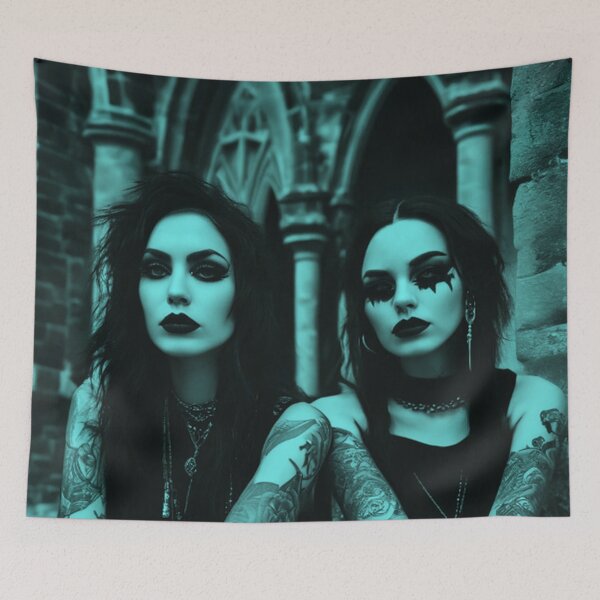 Item preview, Goth Rock Vampire Girls designed and sold by TheDarkWardrobe.
