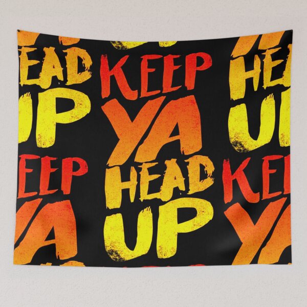 Item preview, Keep Ya Head Up designed and sold by UZRWRLD .