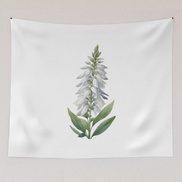 Item preview, White Salvia designed and sold by HOMETOWN86.