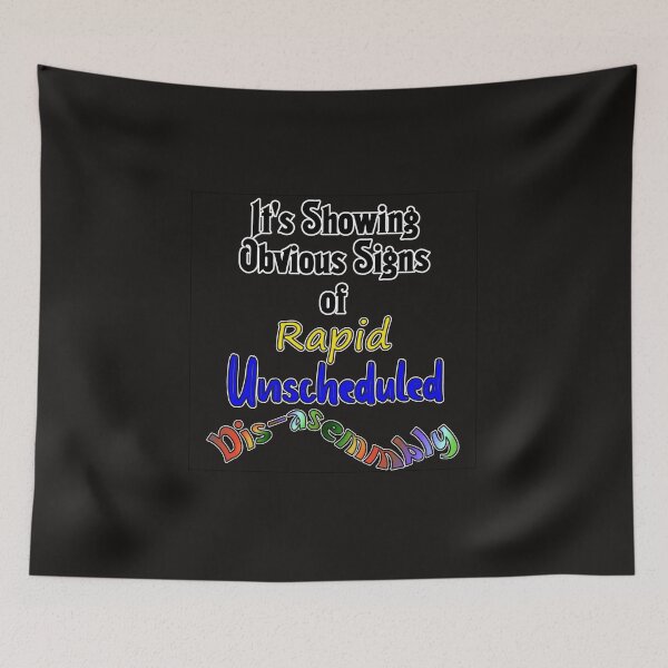 Item preview, rapid unscheduled disassembly designed and sold by LevonsCrazyArt.