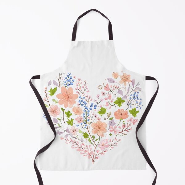 Item preview, Spring floral heart designed and sold by CottonandQuill.