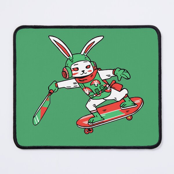 Item preview, Cyber Warrior Skater Bunny designed and sold by WeirdSketcher.