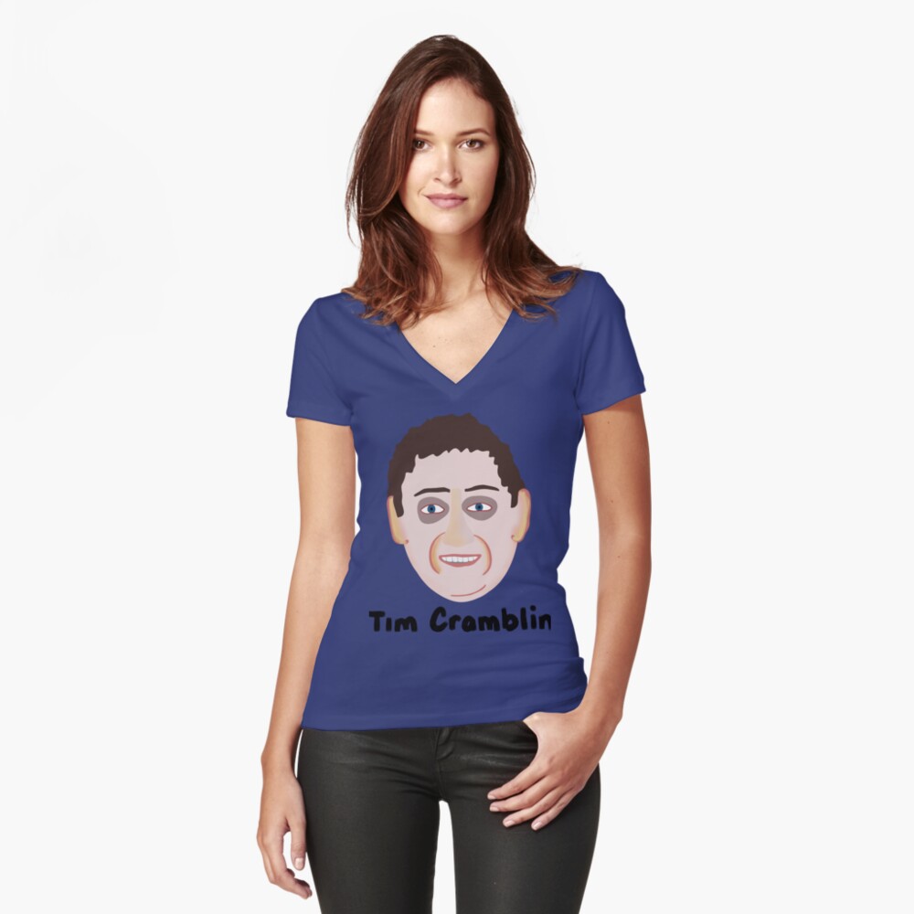 Item preview, Fitted V-Neck T-Shirt designed and sold by Itsjenacyde.
