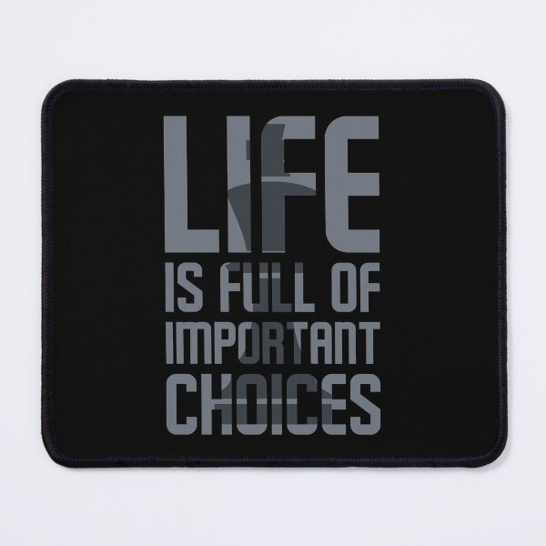 Item preview, Life is full of important choices - retro chess designed and sold by Chonkz.