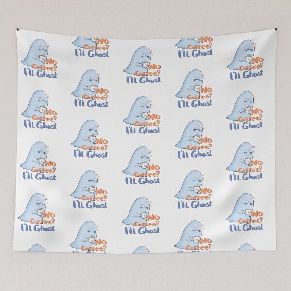 Item preview, No coffee I'll ghost designed and sold by SimplyEvelynCo.