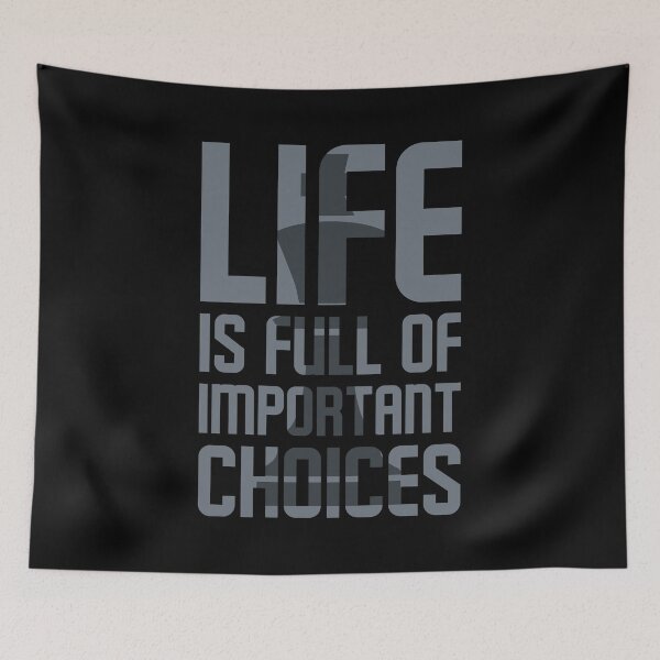 Item preview, Life is full of important choices - retro chess designed and sold by Chonkz.