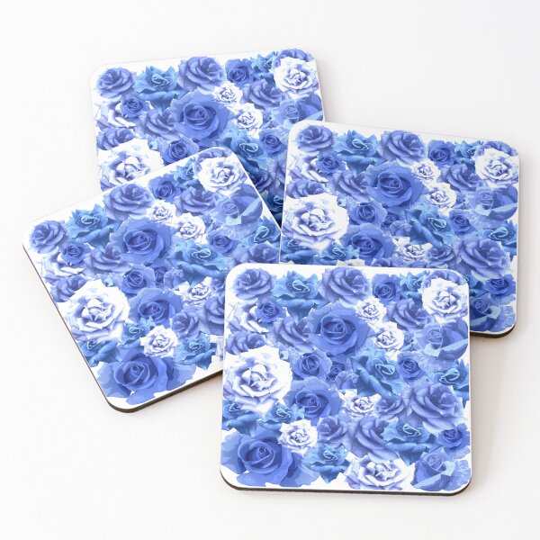 Item preview, Blue flowers  designed and sold by WearYourMood.