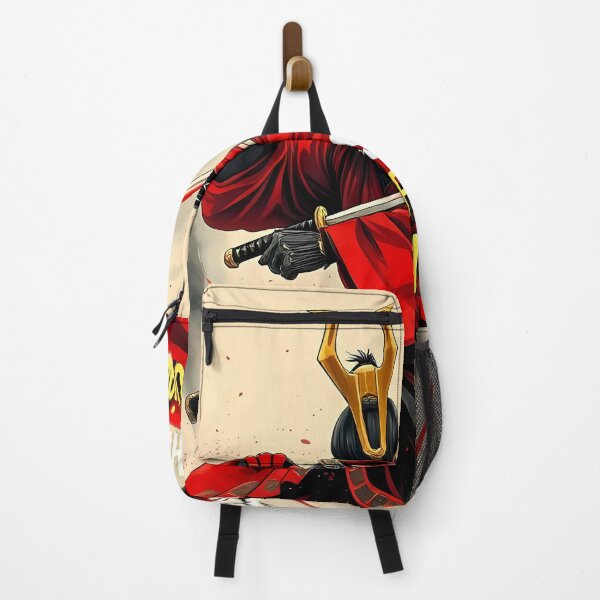 Artikelvorschau, Klinge der Ehre: Crimson Storm Samurai Kunstdruck entworfen und verkauft von Muted Marvels.