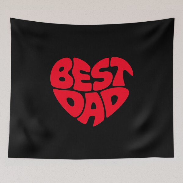 Item preview, Best Dad Heart Design Perfect Father’s Day or Father Birthday Gift designed and sold by w1ckerman.