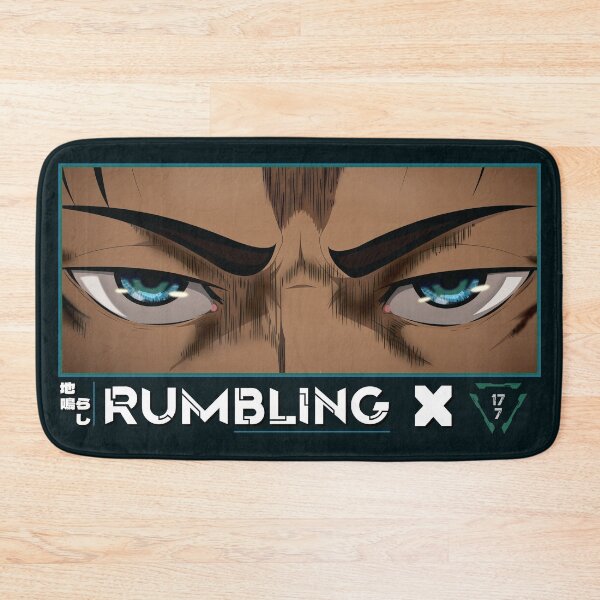 Item preview, Rumbling Anime Eyes Japanese Cozy Anime Style designed and sold by Otakurypto.