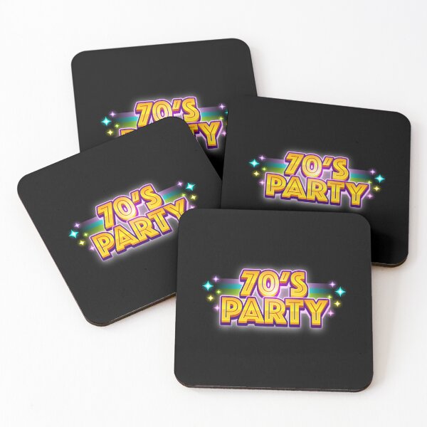 Item preview, 70's PARTY! with stars and 1970's theme designed and sold by jazzydevil.