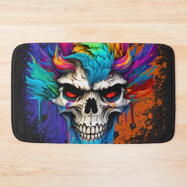 Item preview, Horned Skull designed and sold by rainsdesigns.