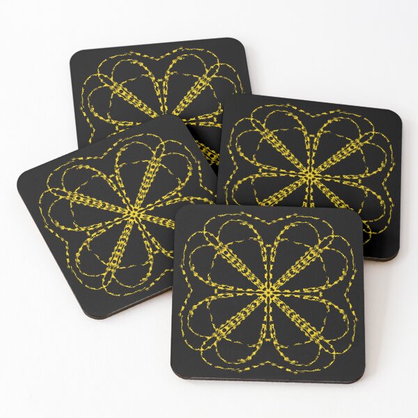 Item preview, Symmetry radial grid heart pattern  designed and sold by colorsofcherry.