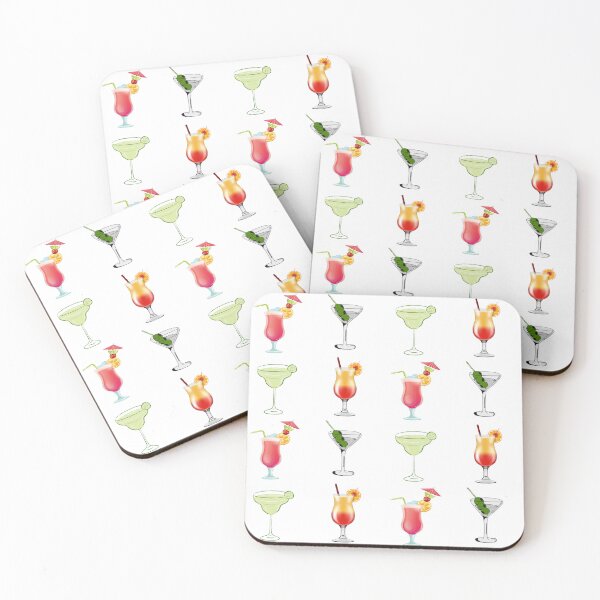 Item preview, summer cocktails pack designed and sold by Gina Guccione.