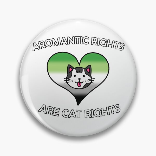 Item preview, AROMANTIC RIGHTS ARE CAT RIGHTS designed and sold by Pooja I.