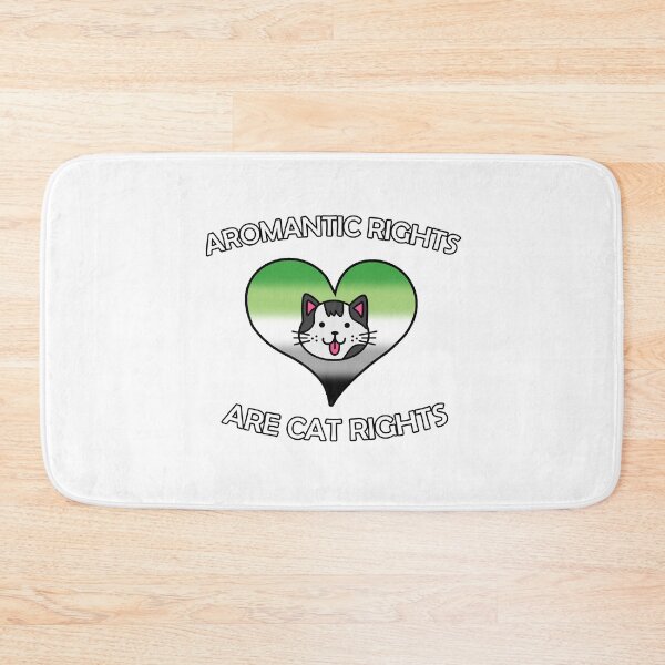 Item preview, AROMANTIC RIGHTS ARE CAT RIGHTS designed and sold by Pooja I.