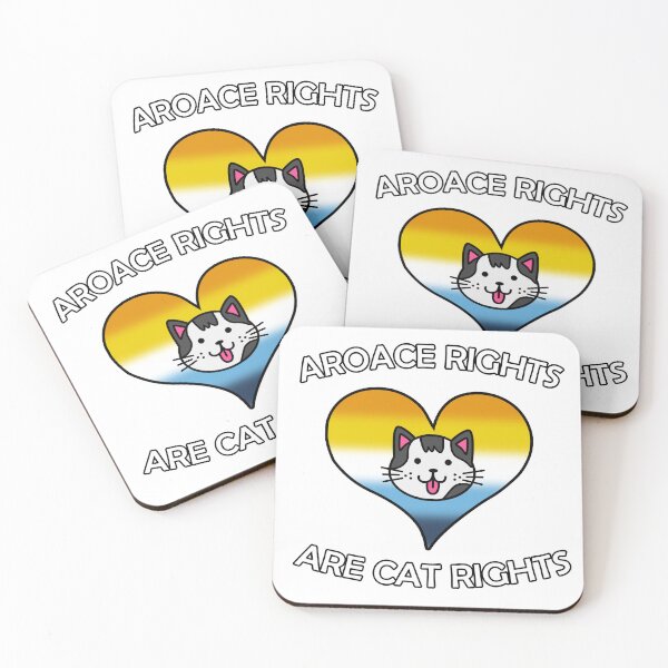 Item preview, AROACE RIGHTS ARE CAT RIGHTS designed and sold by Pooja I.