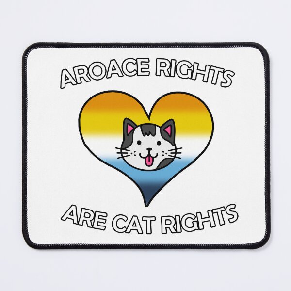Item preview, AROACE RIGHTS ARE CAT RIGHTS designed and sold by Pooja I.