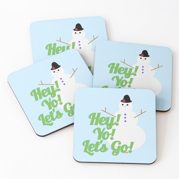 Item preview, Hey Yo Lets Go - Funny Christmas Snowman Party designed and sold by MoePark.