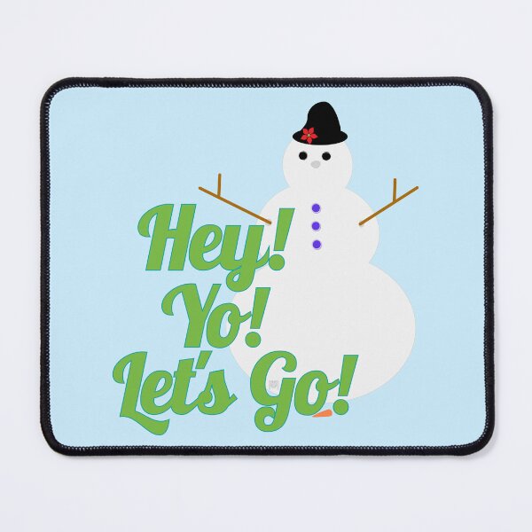 Item preview, Hey Yo Lets Go - Funny Christmas Snowman Party designed and sold by MoePark.