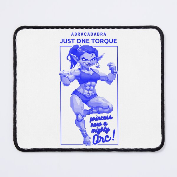 Item preview, Abracadabra Just One Torque Blue Orc Warrior Awakens designed and sold by SplashTastic.