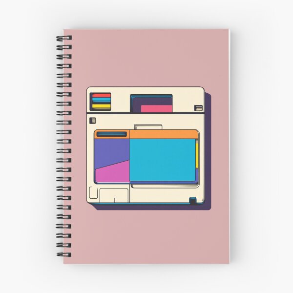 Item preview, Colorful Retro Floppy Disk designed and sold by Mochasgoods.