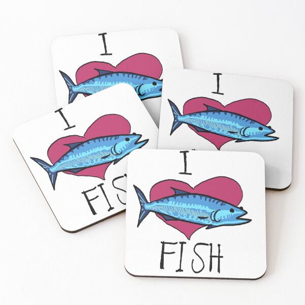 Item preview, I Fish Heart Fish  designed and sold by corkwas-here.