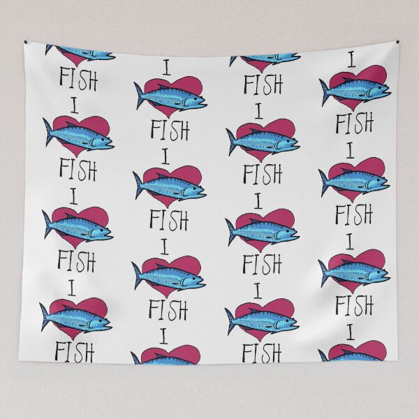 Item preview, I Fish Heart Fish  designed and sold by corkwas-here.