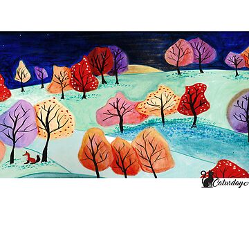 Artwork thumbnail, CaturdayArt Foxy Forest by CaturdayArt