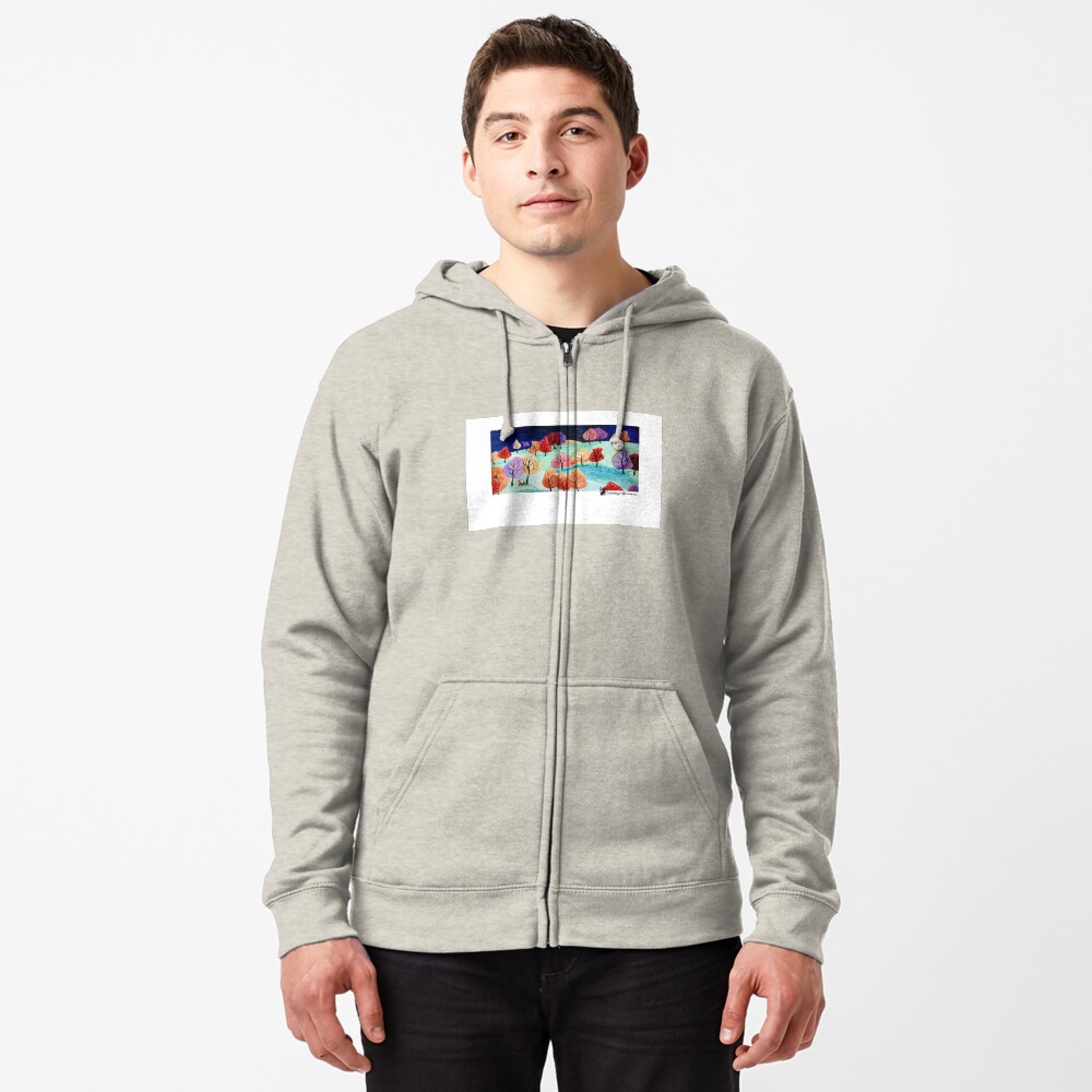 Item preview, Zipped Hoodie designed and sold by CaturdayArt.