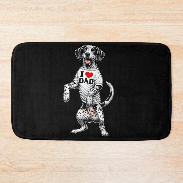 Item preview, Catahoula Leopard Dog Dad I Love Dad Catahoula Leopard Dog Lover designed and sold by Kimberley King Art  King Art.