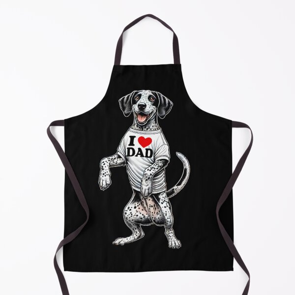 Item preview, Catahoula Leopard Dog Dad I Love Dad Catahoula Leopard Dog Lover designed and sold by Kimberley King Art  King Art.