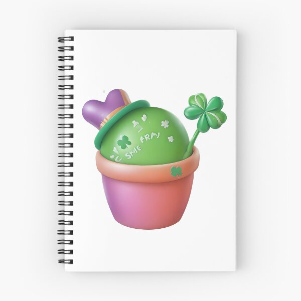 Aperçu de l'œuvre Lucky Cactus Pot St Patrick's Day Shamrock Tee créée et vendue par ABSOLUTCREATIVE.