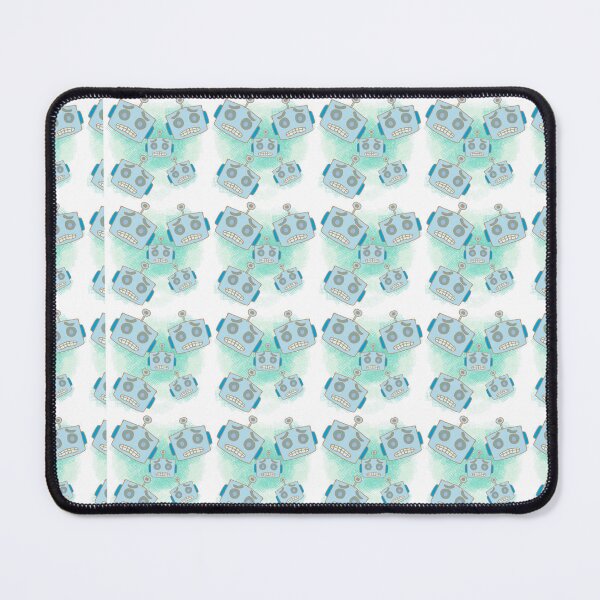 Item preview, Robot Pattern Wallpaper designed and sold by Q rabbity.